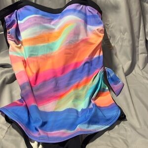 Colorful Women's One Piece Swimsuit